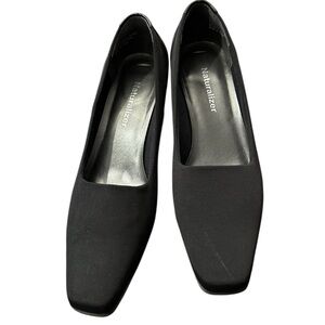 Naturalizer Women's Black Square Toe Pumps 🆕